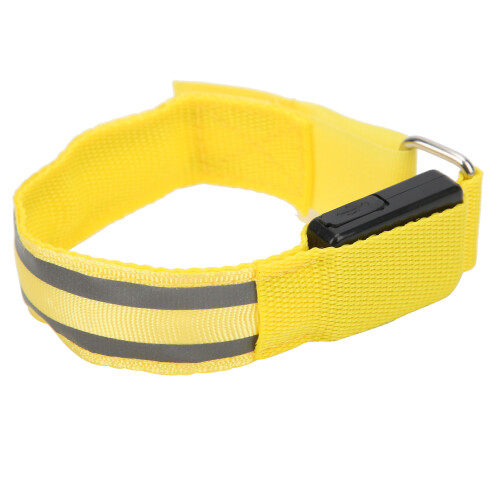 Reflektierendes LED-Leuchtarmband mit zwei 1
