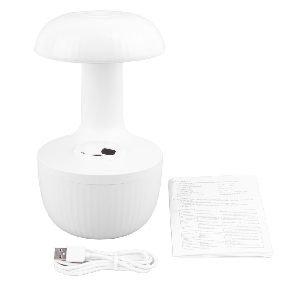 Cool Mist Humidifier 500ml Type C Portable Smart with Auto Shut Off-image-OPC-PMFMCMR-NEW