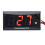 12V Motorcycle LCD Water Temperature Gauge 22mm Sensor Adapter 13