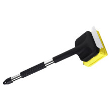 BBQ Grills Brush With Fabric Scrubber For Grate Cleaning, Outdoor Barbecue Cleaner, Maintenance Cleaning Tool