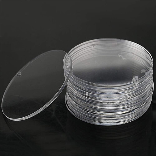 Blank Acrylic Clear Plastic Disc With Hole 5cm Diameter 2mm Thick 20 Pcs Round Craft Discs 1