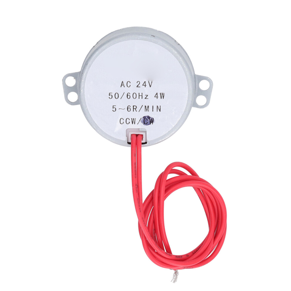 24V 4W Synchronous Ac Motor 5-6 Rpm Ccw With Large Torsion For Appliances 6921354741149