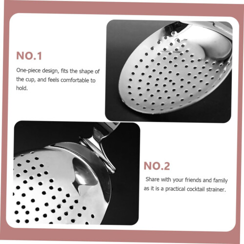 Bar Drink Strainer Extra Fine Mesh For Cocktail Making Ice Strainer Fine Mesh Bar Tool 1