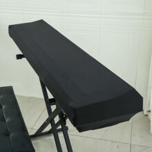 (Black, L) Universal Electronic Keyboard Dust Cover Dust Proof Electric Piano Cover NEW
