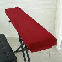 (Wine Red, M) Universal Electronic Keyboard Dust Cover Dust Proof Electric Piano Cover NEW
