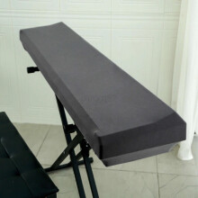 (Dark Grey, L) HOT Universal Electronic Keyboard Dust Cover Dust Proof Electric Piano Cover