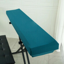 (Peacock blue, M) HOT Universal Electronic Keyboard Dust Cover Dust Proof Electric Piano Cover