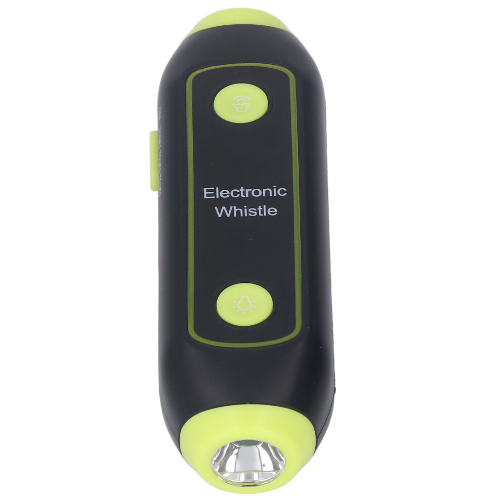 Electronic Whistle 3 Tone, 3 Volume Levels, Led Light, Green 6901354743930