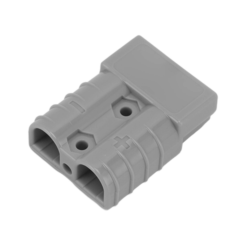 Durable 50A 600V Dual Pole Connector For Solar & Fridge Systems Grey 6941354744629