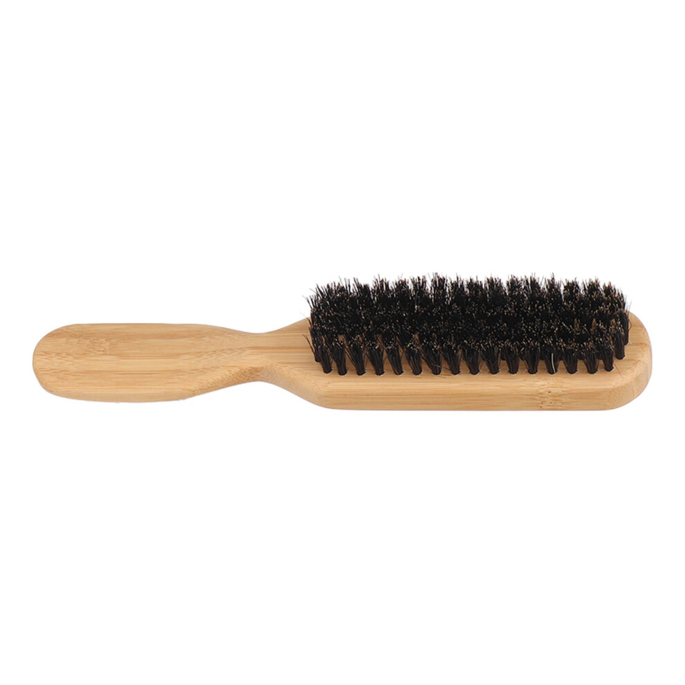 Bamboo Handle Shaving Brush for Men â Soft Bristle Styling Cleaning Tool 21cm