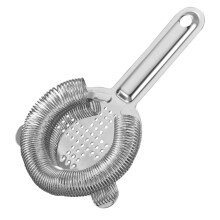 Cocktail Strainer Sieve For Bartender Stainless Steel Ice Filter Compact Size Bar Tool