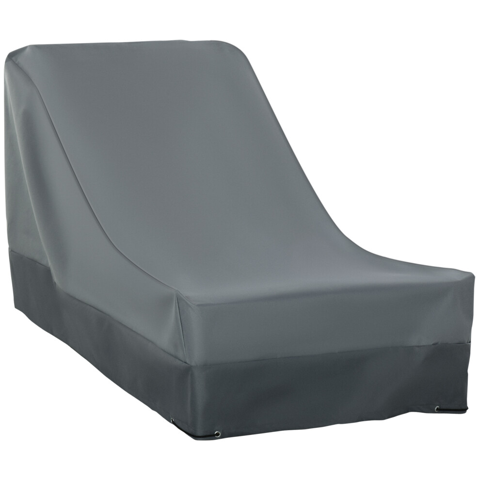 Outdoor Furniture Cover UV & Water Resistant 600D Oxford Fabric for Chairs Rattan Lounge 200x86x82cm-image-OPC-PMFMVPR-NEW