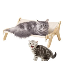 Cat Window Perch Double Sided Safety Shelves Wooden Bed Cover Machine Washable Window Resting Seat For Cabinet Floor