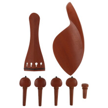 Violin Zubehör Set Mit Kinnhalter Steg Saitenhalter Endknopf
