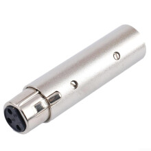 3 Pin To 5 Pin DMX Metal Adapter For 3 Pin Female To 5 Pin Male Lighting Equipment Connections