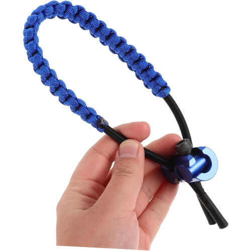 Bow String Wrist Guard Nylon Quick Detach Wrist Strap Finger Protector Archery Practice Recurve And Compound Bows 1