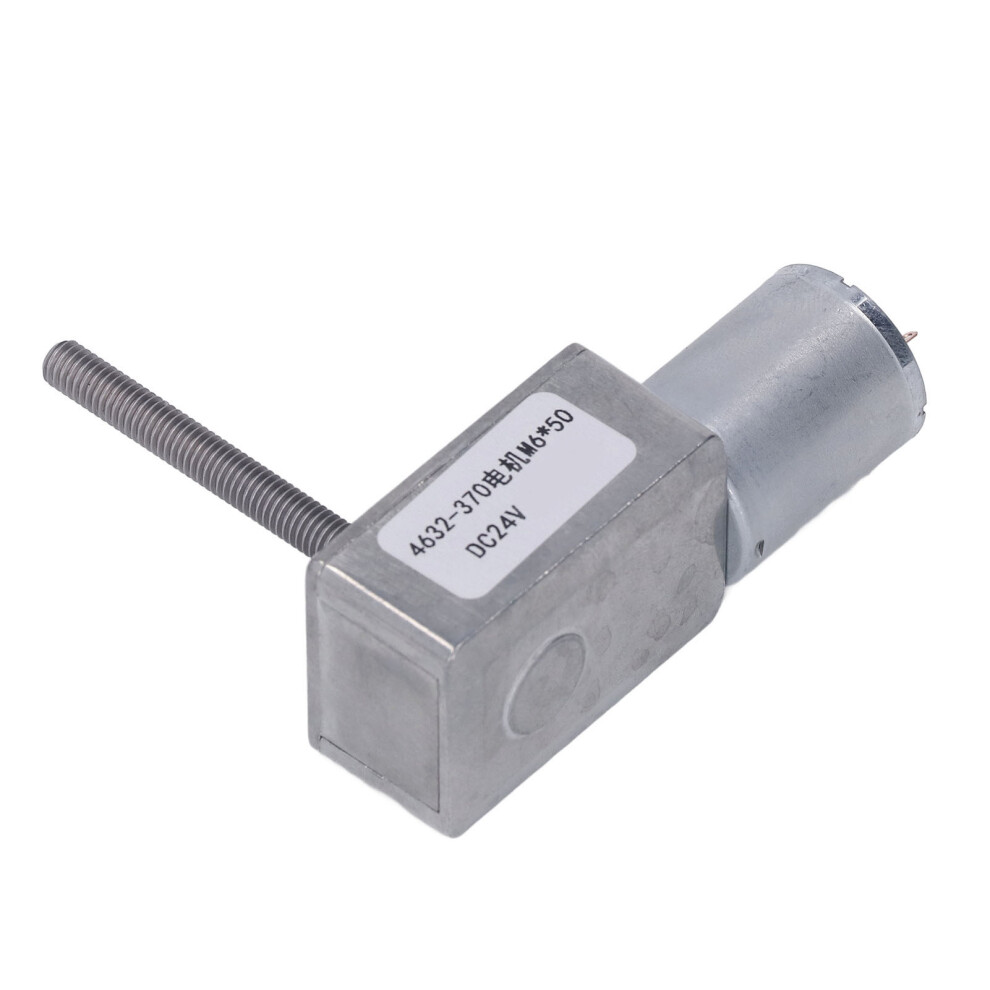 Robust Dc Geared Motor 24V 150Rpm Brass Torsion Coil Worm Gear Self Locking M6 5051354808311