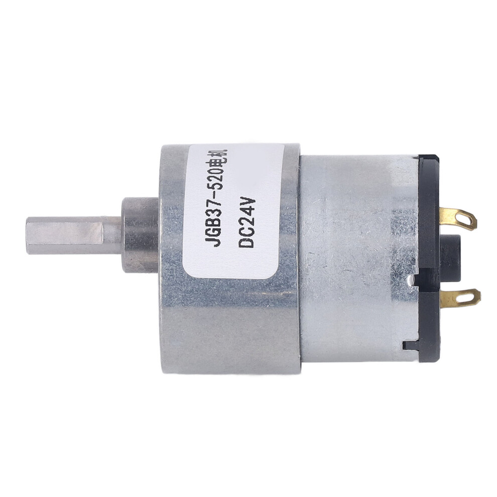 24V Aluminum Alloy Reversible Worm Gear Motor 107 Rpm Low Friction 4671354809753