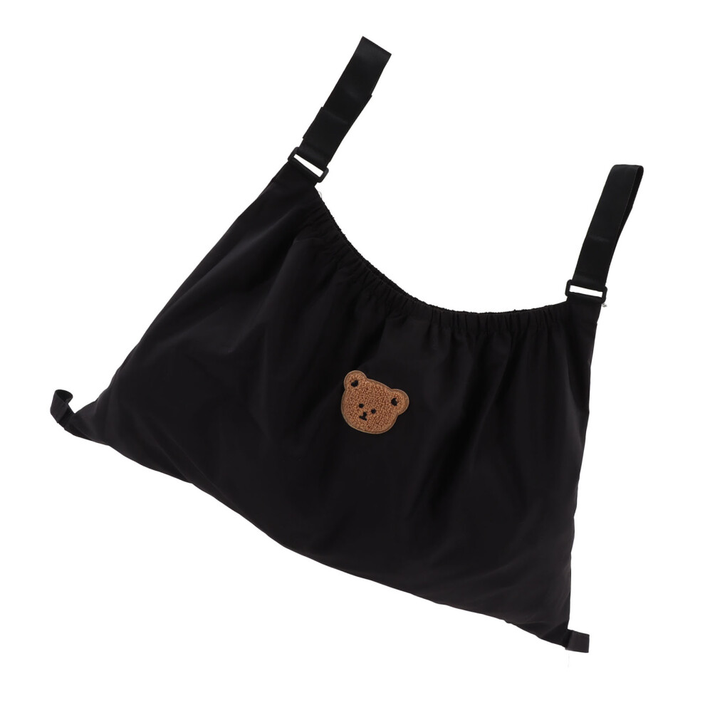 Stroller Bag Organizer Elastic Large Capacity Nylon Baby Diaper & Wallet Holder