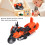 Educational Orange 1:16 Scale Motorcycle Toy with Sound Light & Pull Back 5