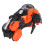 Educational Orange 1:16 Scale Motorcycle Toy with Sound Light & Pull Back 9