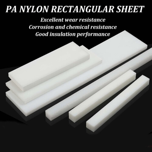 White Nylon Sheet, 1 Meter Long, 100 Mm Wide, 2-10 Mm Thick, Rectangular Sheet for Machining, Model Building, DIY 1