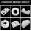 White Nylon Sheet, 1 Meter Long, 100 Mm Wide, 2-10 Mm Thick, Rectangular Sheet for Machining, Model Building, DIY 5