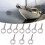 10Pcs Eye Bolt 304 Edelstahl Hebe Runde Ring 11