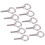 10Pcs Eye Bolt 304 Edelstahl Hebe Runde Ring 5