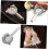 Cocktail Strainer Stainless Steel Mesh Sieve For Bartending Tool Fine Mesh Filter Ice Filter 4