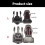 Diving Fin Buckles Quick Side Release Type B 1 Pair Compatible With Scubas Fin Straps 2