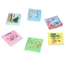 6Pcs Baby Bad Bücher Ungiftig Weichen Tuch