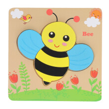 Cartoon Tier Puzzl Spielzeug Holz Kleinkind Puzzle