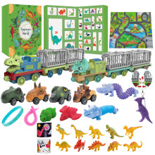 Dinosaurier-Kalender, Kunststoff, grün, sicher,