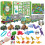 Dinosaurier-Kalender, Kunststoff, grün, sicher, 2