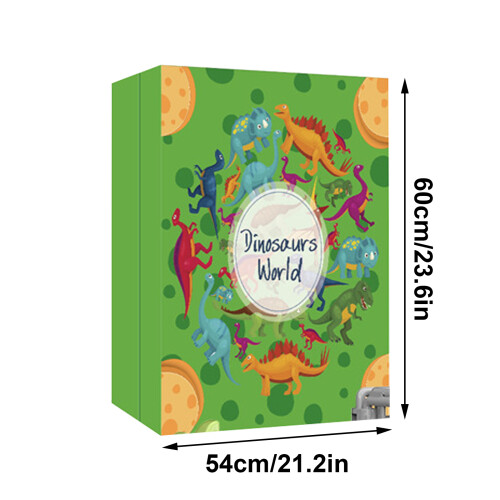 Dinosaurier-Kalender, Kunststoff, grün, sicher, 2