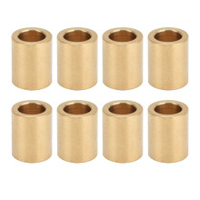 8 Stück selbstschmierende Messinghülsen, 8 mm