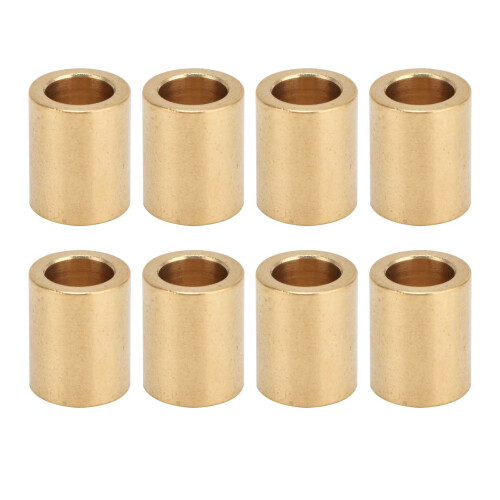8 Stück selbstschmierende Messinghülsen, 8 mm