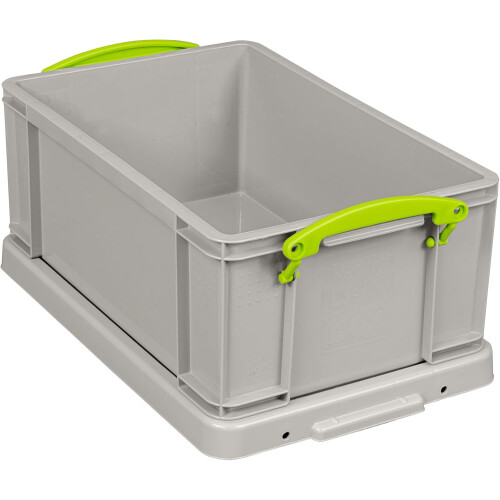 Really Useful Really Useful 9L Stacking Storage Box Grey 2