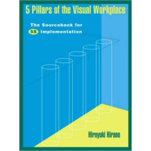5 Pillars of the Visual Workplace by Hiroyuki Hirano Hardcover Book