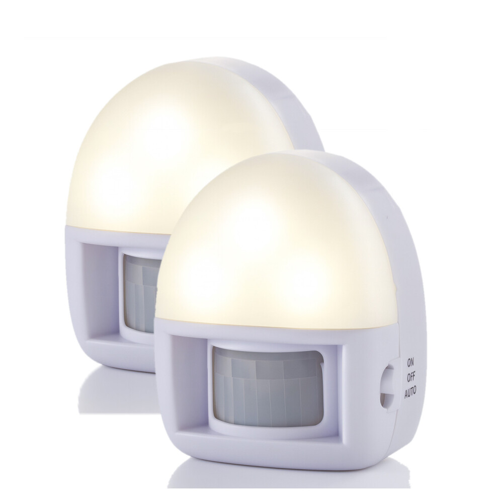 Set Of 2 Night Lamps With Motion Sensor (On Batteries) 8719762769729