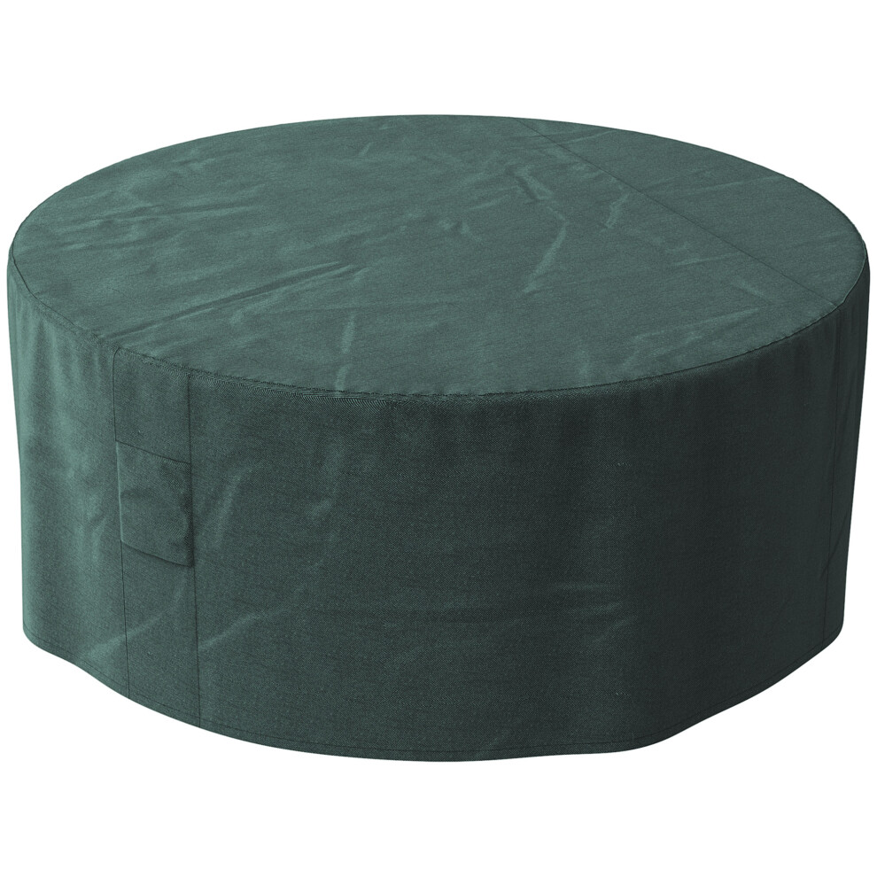 Large Waterproof Garden Furniture Cover 600D Oxford Round Cover Ð¤193 x 80H cm Green Patio Cover for Outdoor Furniture-image-OPC-PMFNSCY-NEW