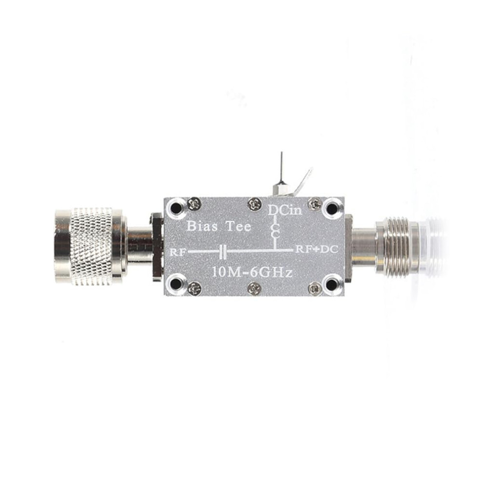 N Feeder Dc Blocker Bias Tee 10Mhz-6Ghz N Connector 50 Ohm Rf 9067246316563