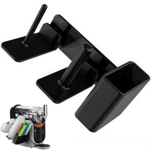 3 Compartment Side Mounted Cup Holder Organizer For FS300 FS301 Slushie Machine ABS Construction Beverage Storage 2