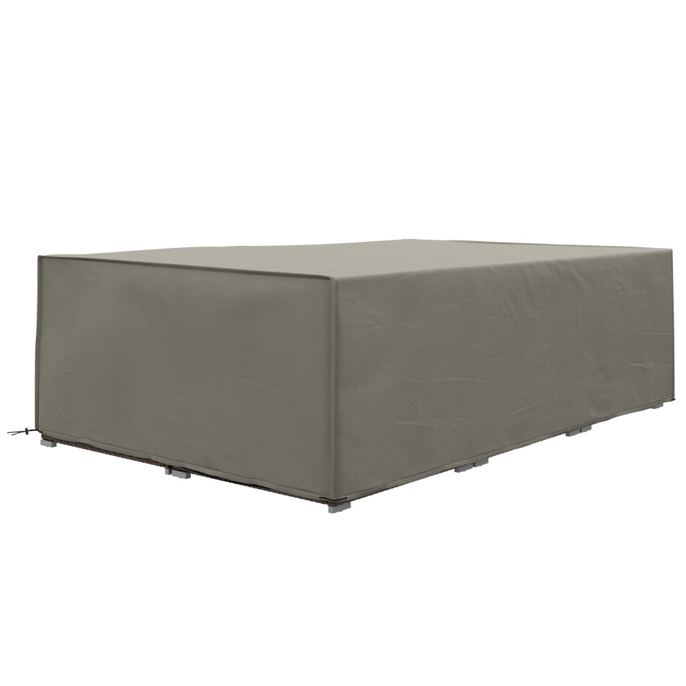 Grey Waterproof Furniture Cover 155 x 222cm Durable Weatherproof Cover for Patio & Garden Furniture-image-OPC-PMFNXJW-NEW
