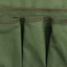 Canvas-Stuhlablage-Tasche mit Taschen, OD-Grün, 77g Nachttisch-Organizer