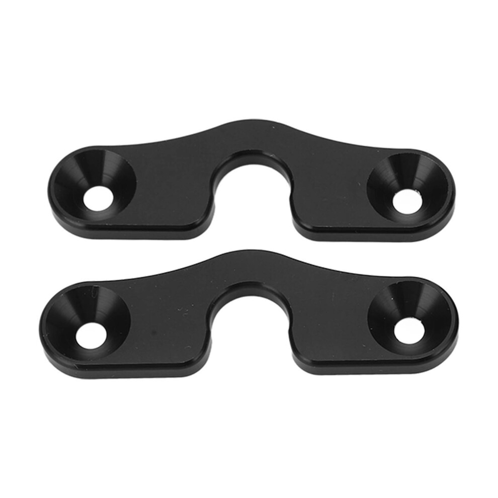 Jeep Wrangler Jk Jl Jlu Sun Visor Clip Repair Kit Aluminum Alloy Anodized Black 7901354890961