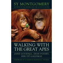 Walking with the Great Apes by Sy Montgomery Paperback Book