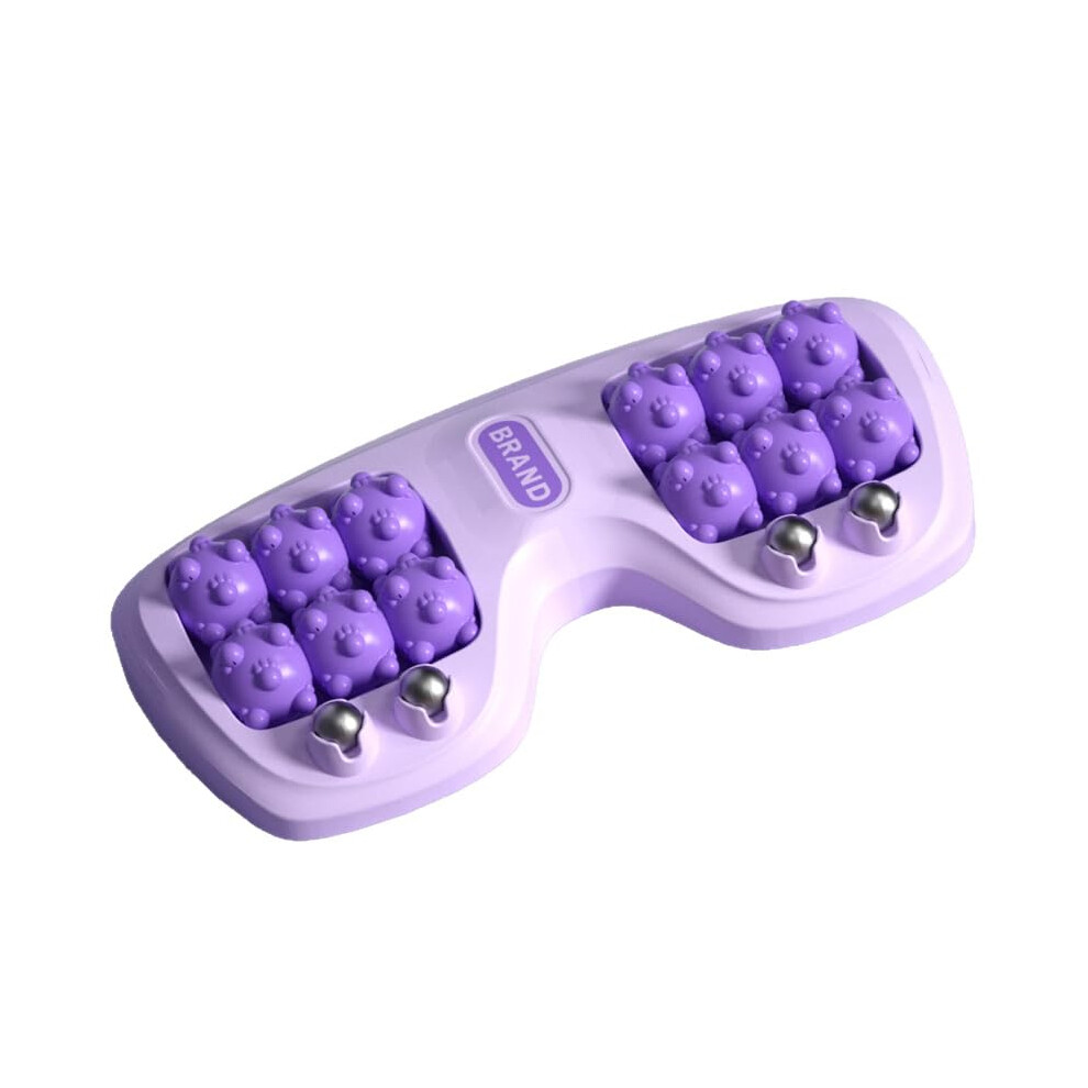 Orange Foot Massager Roller, Spa Foot Massager For Circulation, Muscle Recovery And Plantar Pressure Relief,
