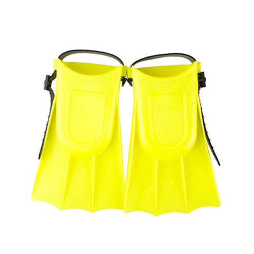 Flipper Learn Swimming Soft Adjustable Fin For Pool And Beach, Size M/L, Lightweight Durable